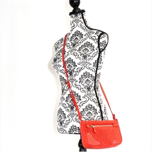 Coach Rhyder Studded Crossbody Orange - Picture 6 of 7